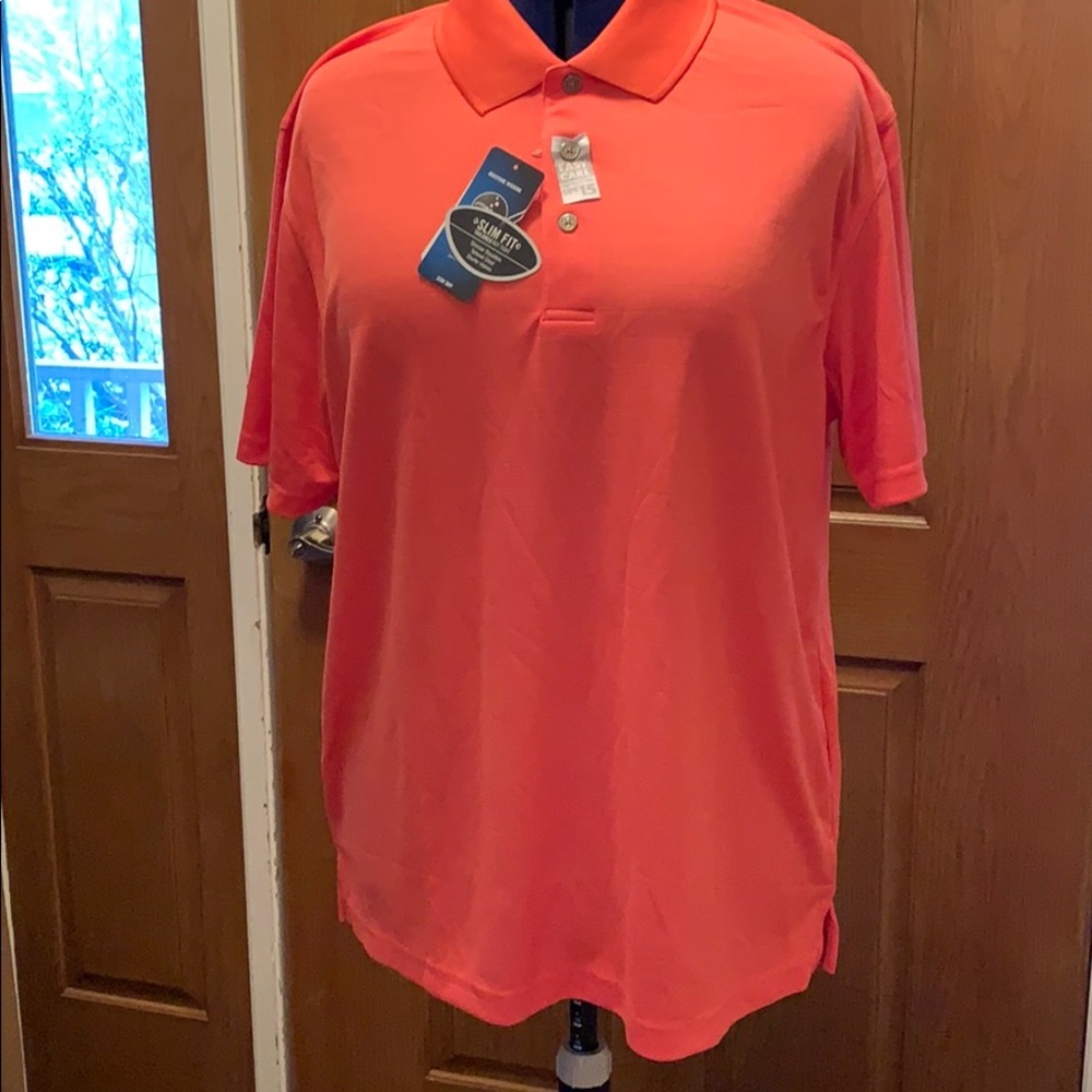 Orange Polo - UPF -15